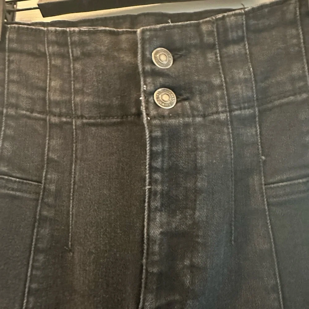 Free People Light Black Flare Jeans - Picture 8 of 10